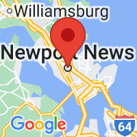 Map of Newport News, VA US